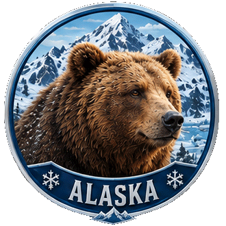Карта Аляска (Alaska)